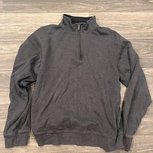 Van Heusen Quarter Zip Fleece Sweater